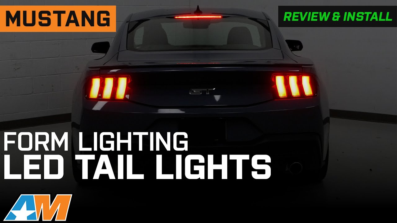 2024-2026 Mustang Form Lighting LED Tail Lights Review & Install