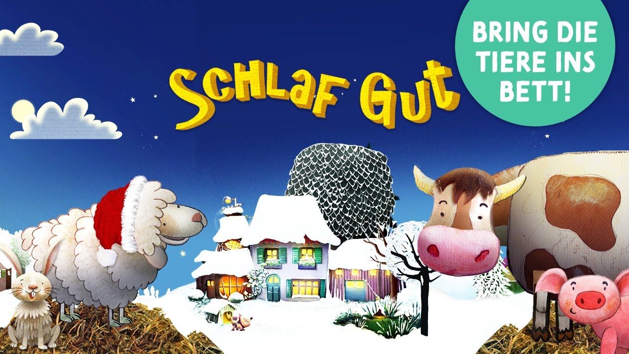 Schlaf Gut WINTER VERSION 🐑 Gute Nacht Geschichte zum Einschlafen mit Tieren auf dem Bauernhof