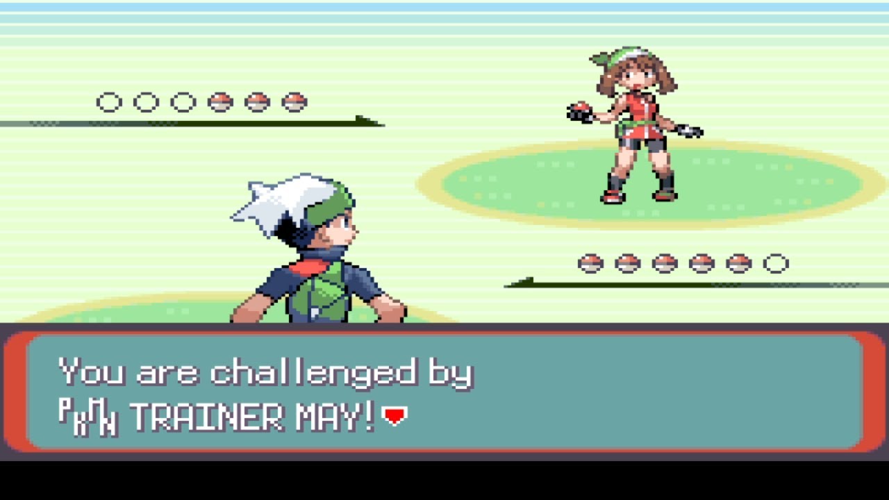 Pokemon Contemporary Emerald * Rival May * Route 110