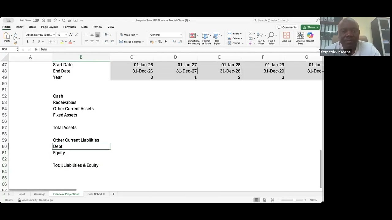 Fundamentals of a Solar PV Financial Model| 9th March 2025