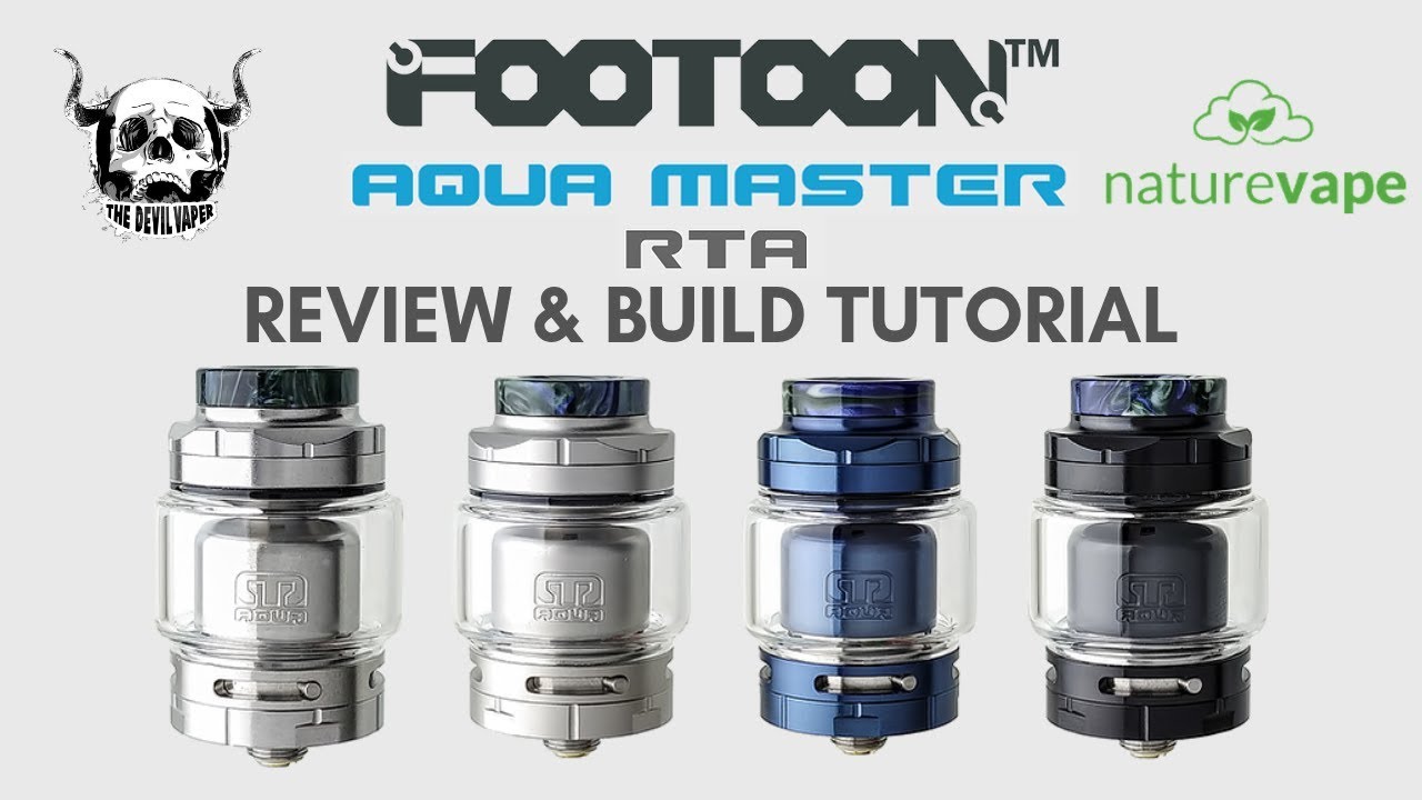 AQUA MASTER RTA by FOOTOON - Review & Build Tutorial
