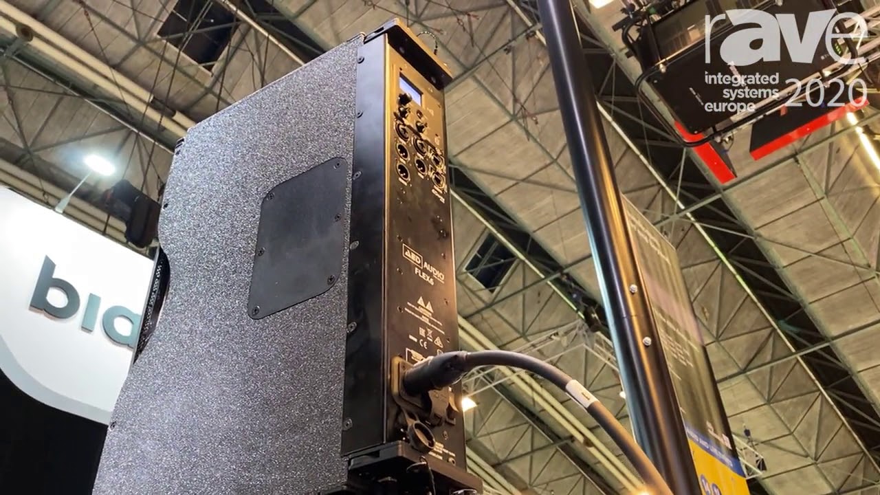 ISE 2020: AED Group Presents AED Audio Flex Series and Solid Series Loudspeakers