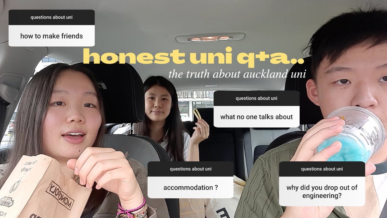 a brutally honest q+a | life at UoA as a first year