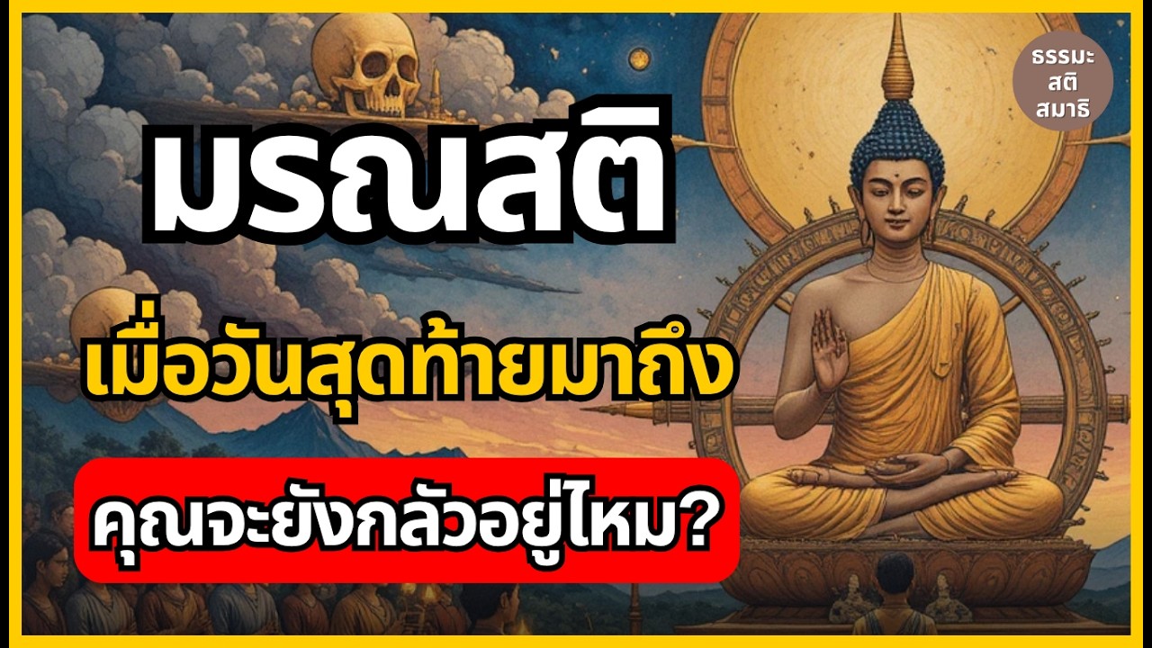 มรณสติ ทุกลมหายใจคือการนับถอยหลังของชีวิต | ธรรมะไม่มีโฆษณาคั่น