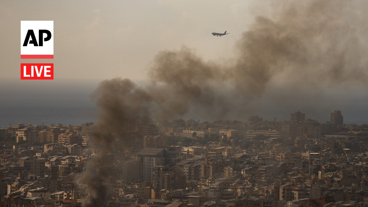 LIVE: Beirut skyline as Israel invades southern Lebanon