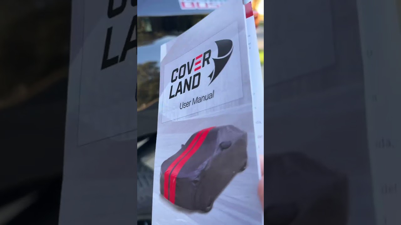 #coverland car cover reveal on a 2018 #chevycamaro