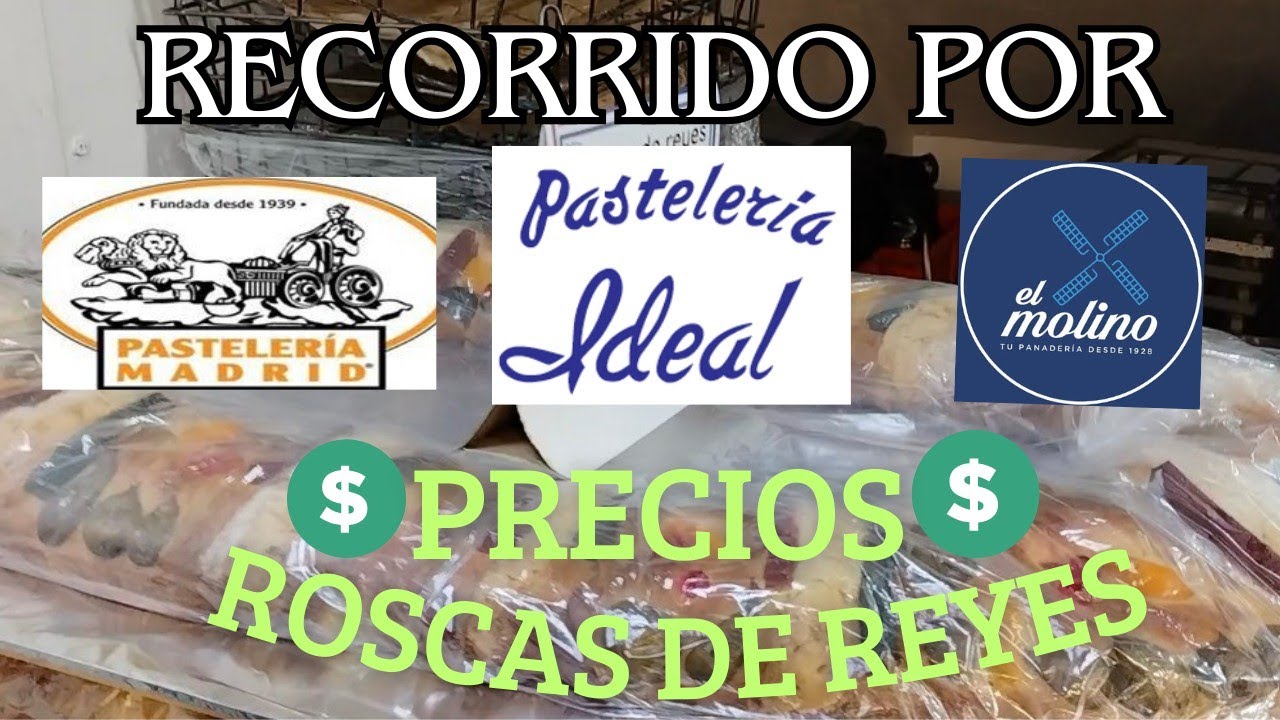 𝟔𝟏👑💲Precios rosca de Reyes en pastelerías de el centro de la CDMX @GobCDMX #reyesmagos #panaderias