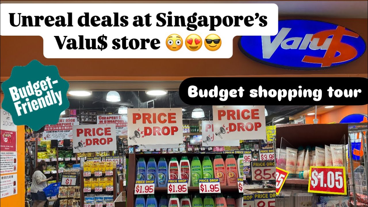 Inside Singapore’s Value Dollar Store - crazy cheap deals in Singapore 🇸🇬