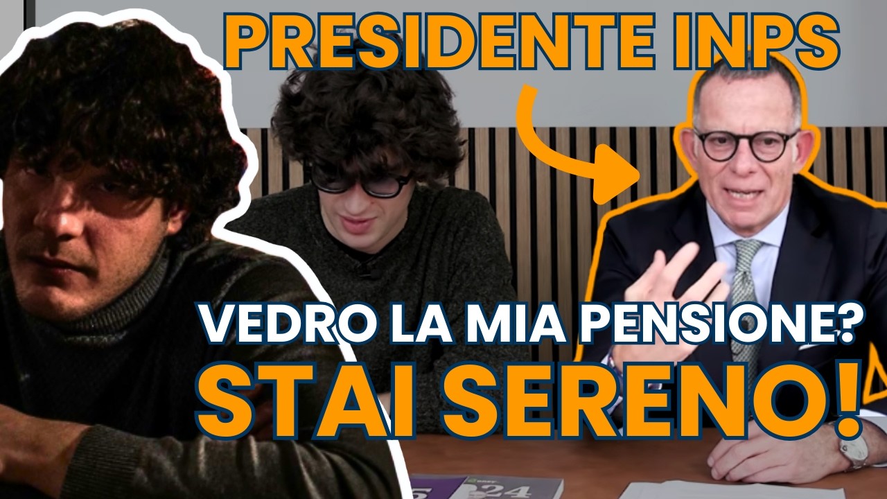 Caro PRESIDENTE dell'INPS, ma è proprio SICURO che non dovremmo PREOCCUPARCI?