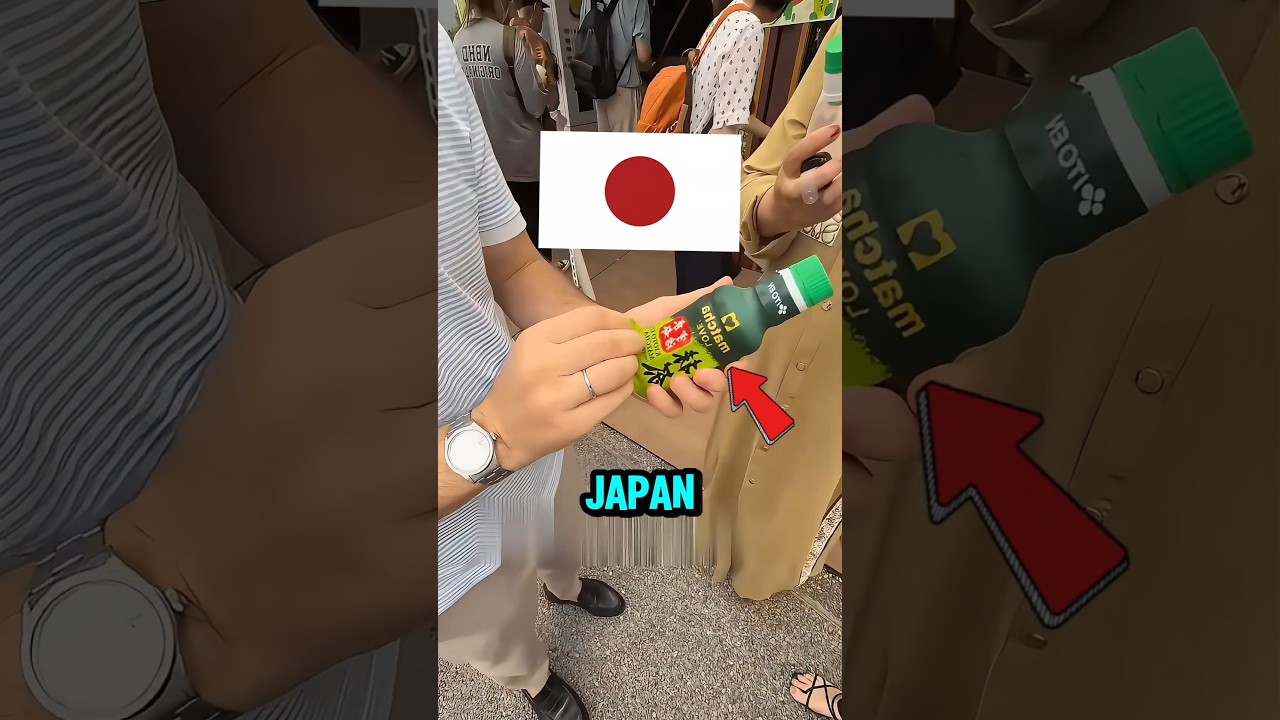 This Japanese drink bottle shock everyone