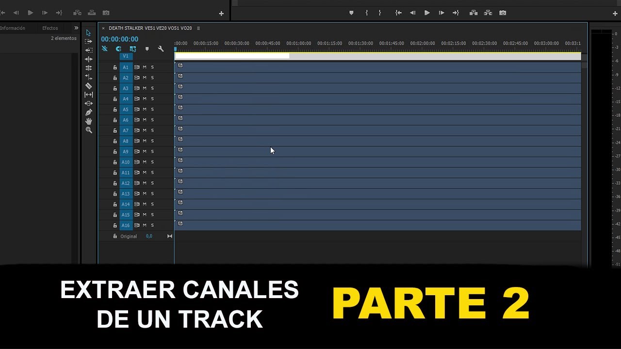 Separar pistas de audio integradas en un solo track #2