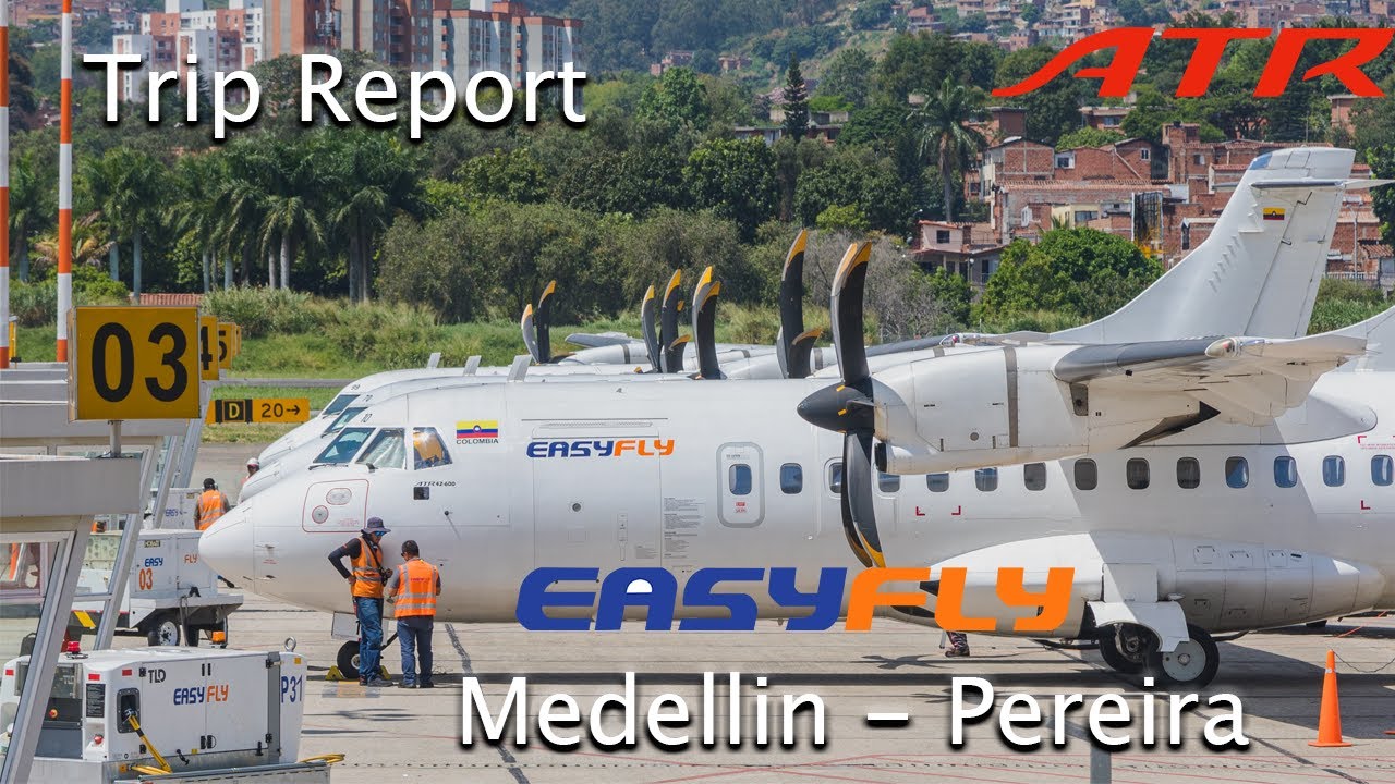 Trip Report - Volando Regional en Colombia- EasyFly ATR 42-600- Medellín a Pereira
