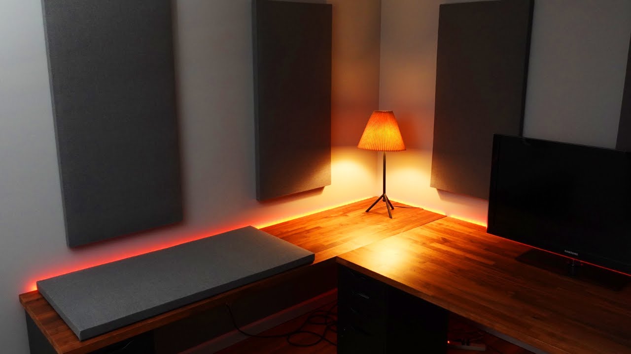 ATS Acoustic Panels, Installation & Review -  IKEA Corner Desk (Part 2)