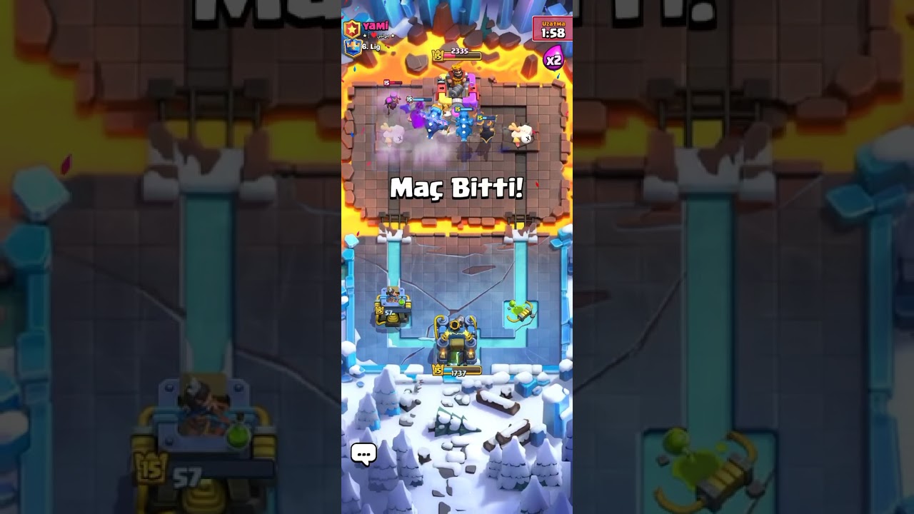 Clash royale nihai şampiyon olmak çok kolay🥹