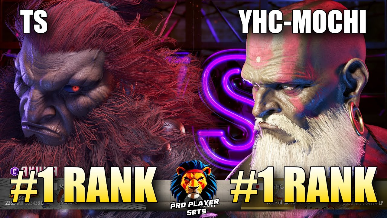 SF6 ☆ ts (#1 Ranked Akuma) VS YHC-mochi (#1 Ranked Dhalsim) ☆ Pro Level Set