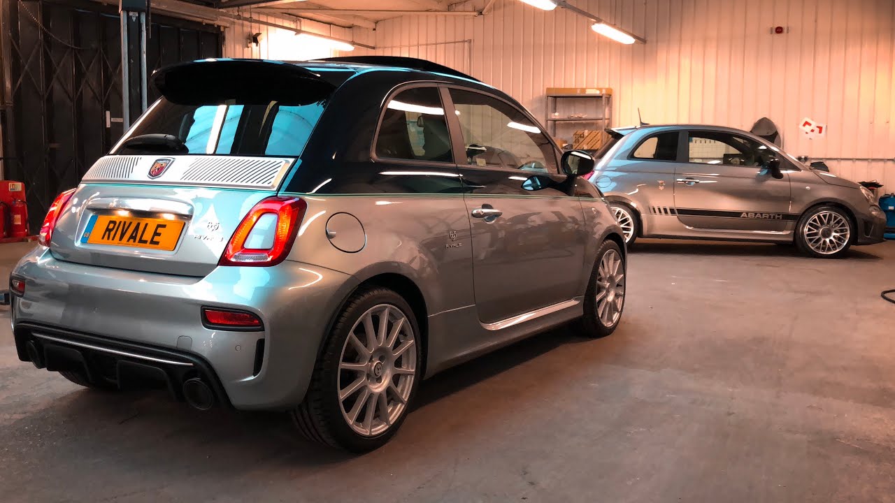 EXPLORING The NEW Abarth 695 Rivale 2018 | Interior Exterior Overview + Revs!