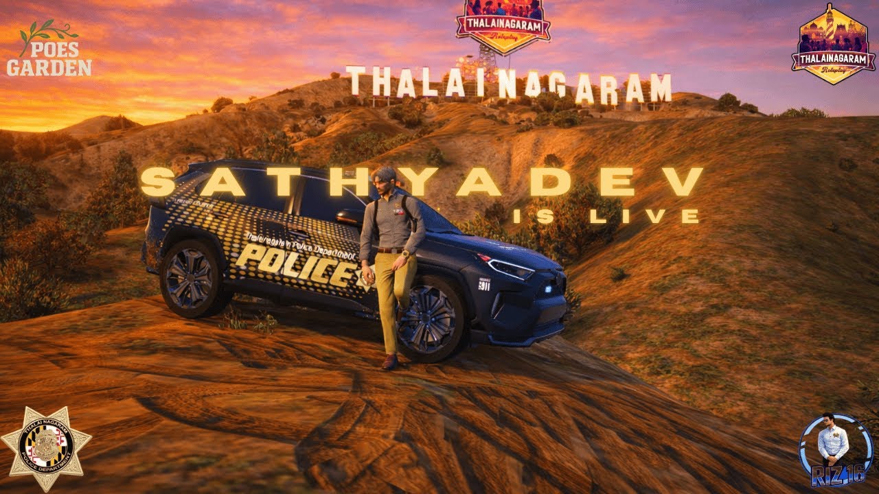 TNPD COP RP  - Sathyadev  | Live stream | TNRP LIVE | #thalainagaramrp #PoesGarden