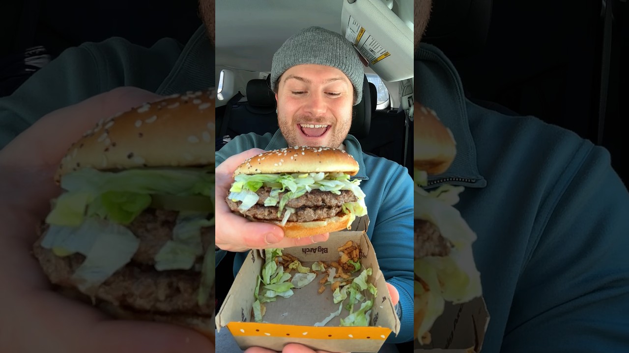 McDonald&rsquo;s NEW Big Arch Burger 🍔