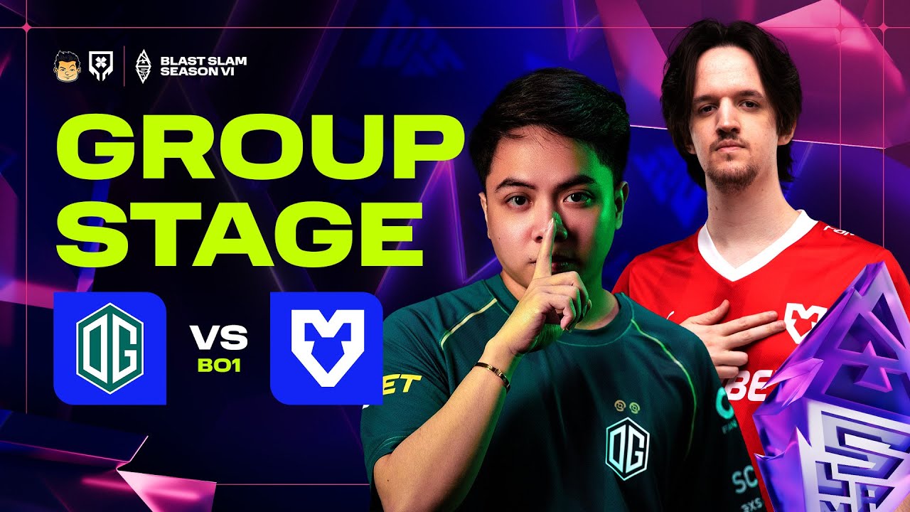 Full Game: OG vs Mouz Esports - Game 1 (BO1) | Blast Slam VI 2026 Group Stage