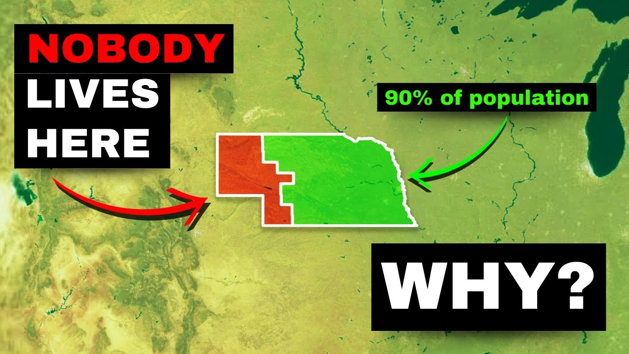 Why so Few Americans live in Western Nebraska?