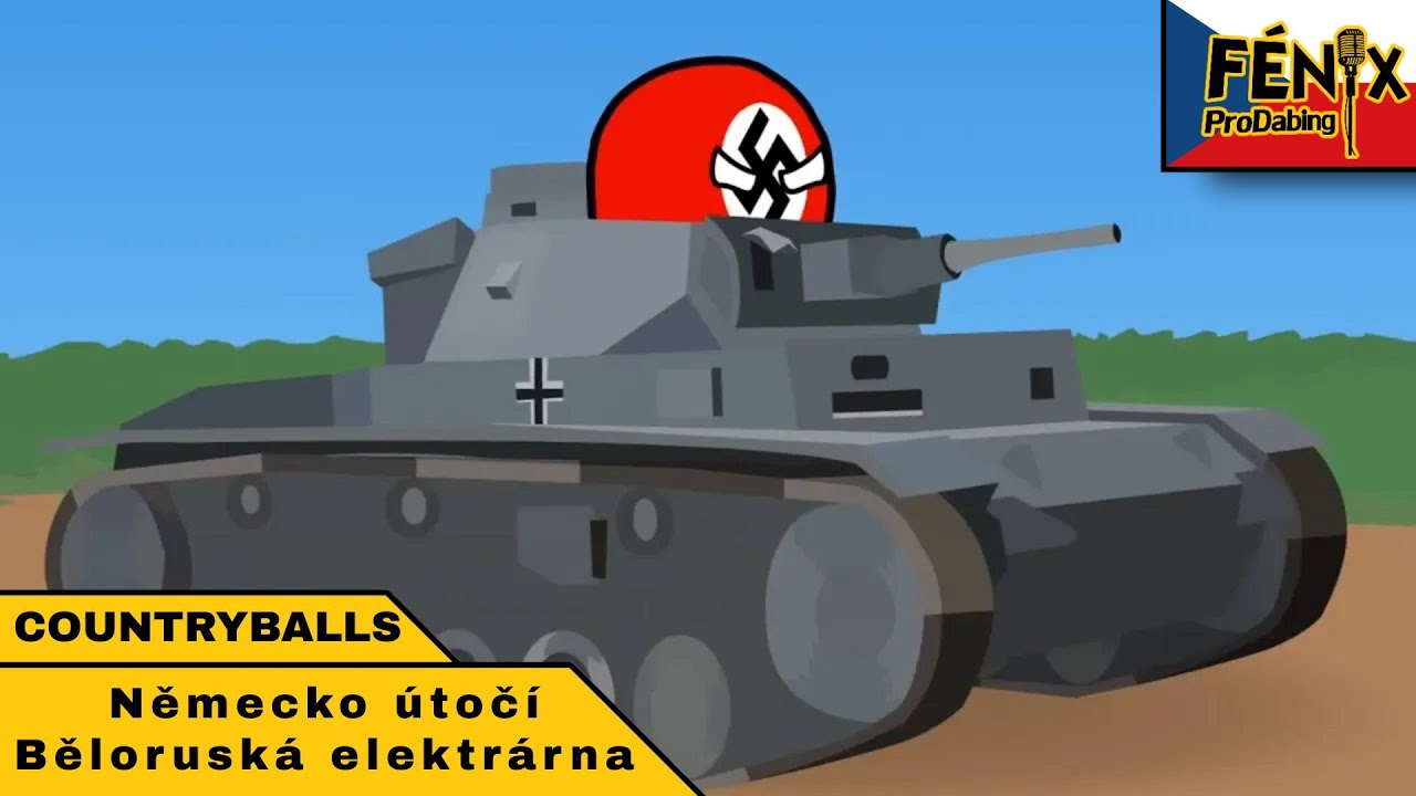 Německo útočí | Běloruská elektrárna - Countryballs (Fénix ProDabing)