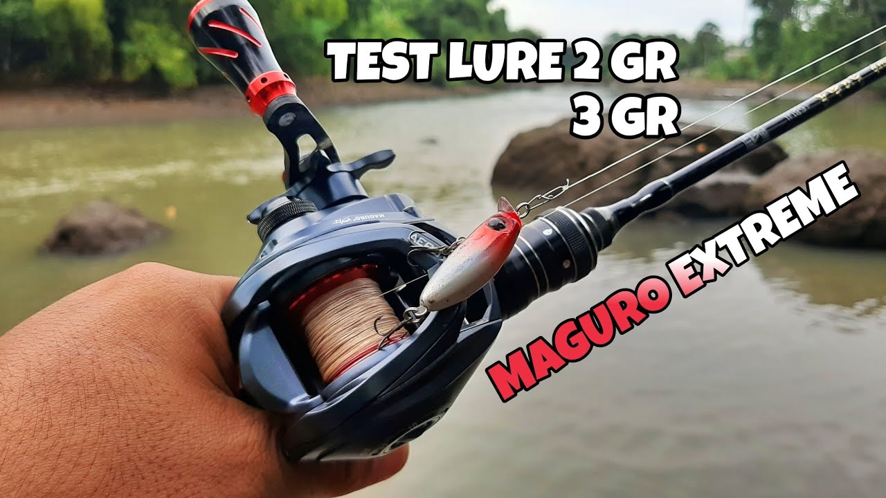 Test Casting Menggunakan Lure Ringan | Maguro Extreme 20Th | Long Cast