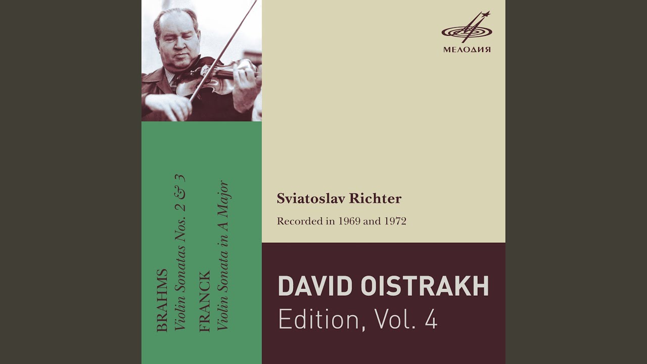 Violin Sonata No. 2 in A Major, Op. 100: I. Allegro amabile