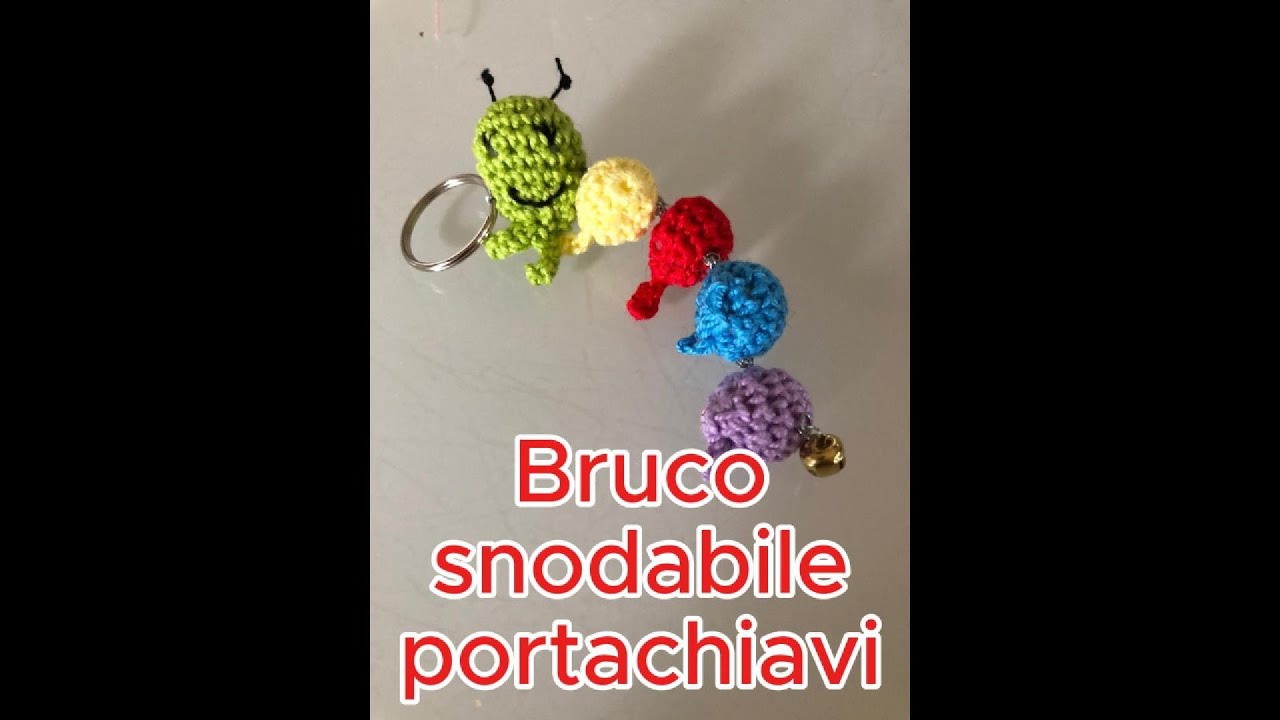 Bruco snodabile portachiavi
