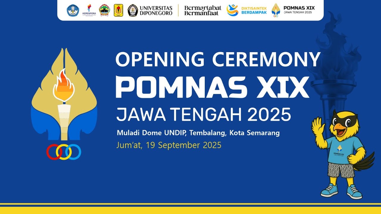 (After Movie) Opening Ceremony POMNAS XIX Jawa Tengah 2025