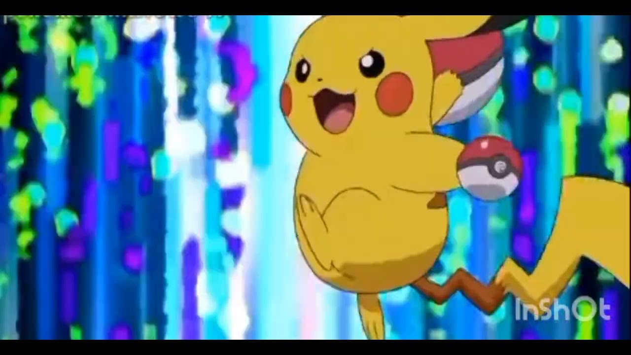 Pikachu choose dragonite and flygon | Pokemon journeys episode 84