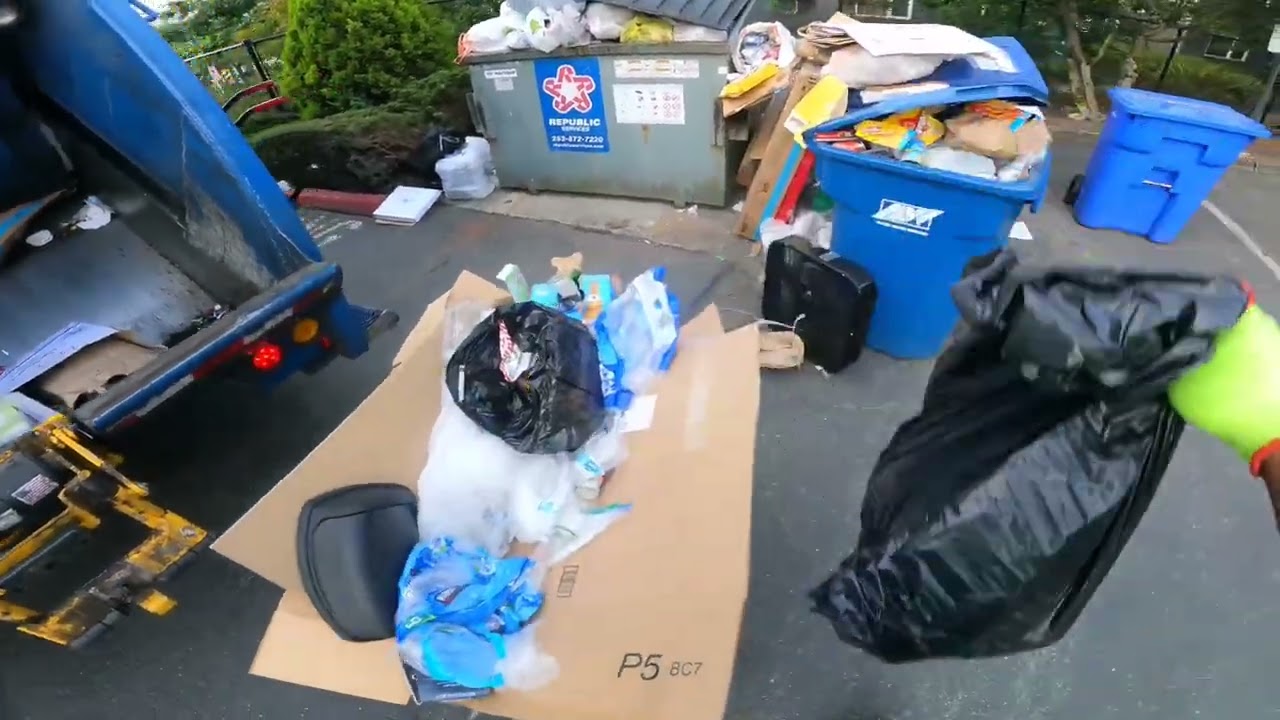 Recycling Overflow Madness! 6 Bins, 1 Enclosure (Strike Pt. 3)