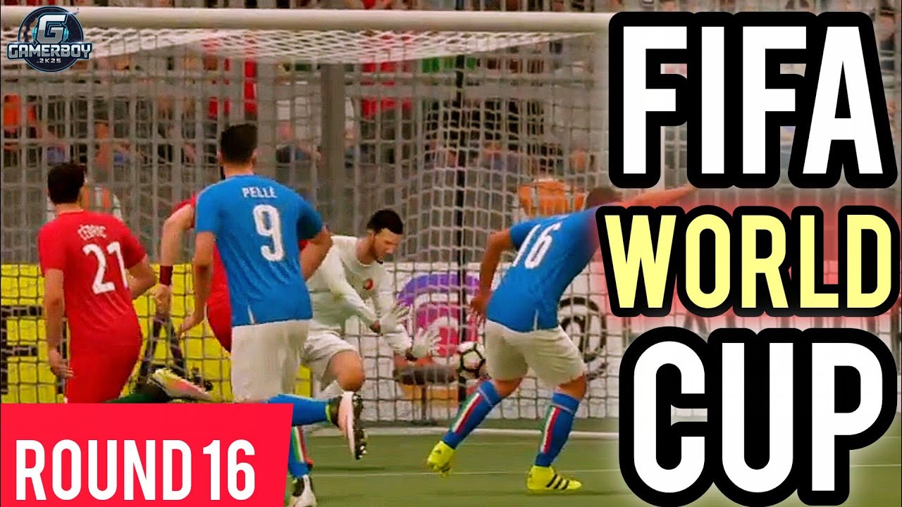 FIFA 17 | Portugal vs Italy | Round 16 FIFA World Cup