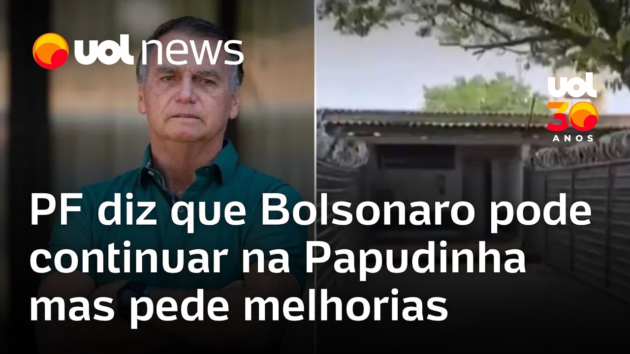 PF diz que Bolsonaro tem condições de seguir na Papudinha mas pede melhorias no atendimento da saúde