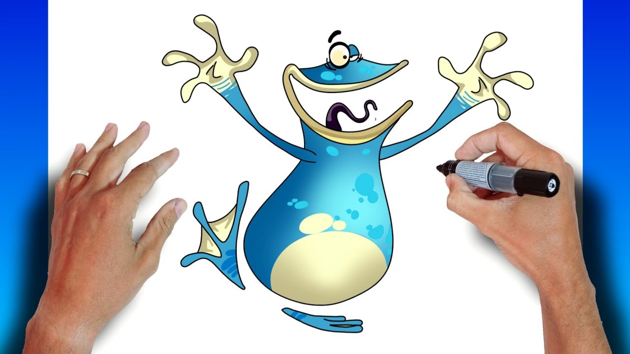 como DESENHAR o GLOBOX do RAYMAN