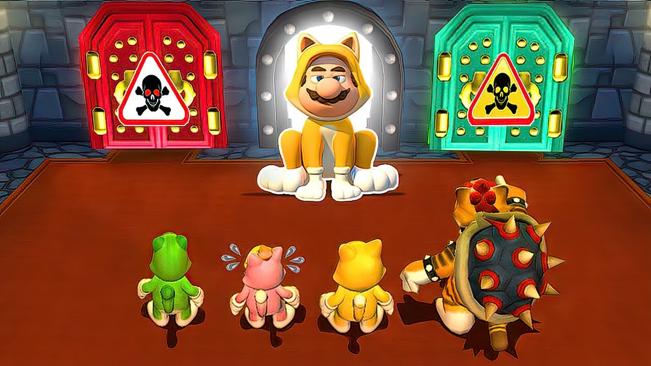 Mario Party 9 - Cat Peach Minigames Battle (Master Difficulty)