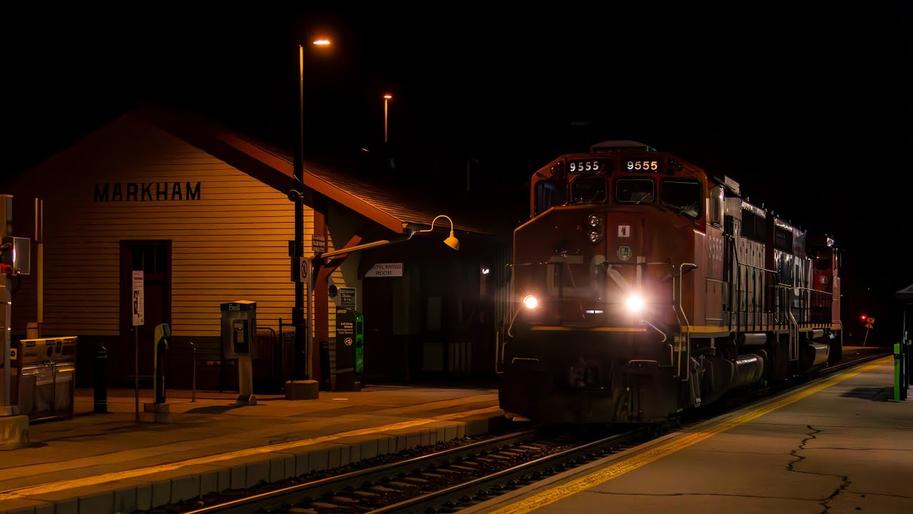 RARE MILEAGE! CN L546 on the Uxbridge sub (mostly) (MAY 25-26/24)