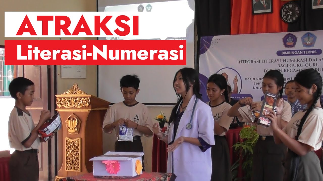 Atraksi Literasi || Integrasi Literasi Numerasi dalam Pembelajaran