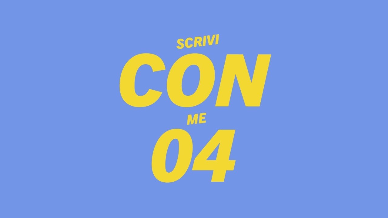 SCRIVI CON ME 04