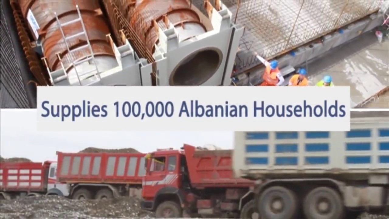 ANDRITZ HYDRO: Hydropower plant Ashta I and II in Albania