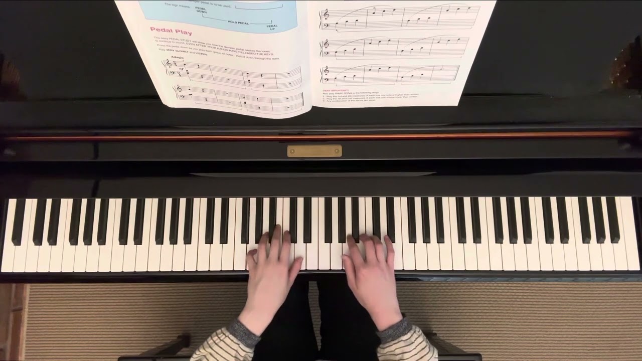 Pedal Play | Alfred&rsquo;s Basic Piano Library Lesson Book Level 1B