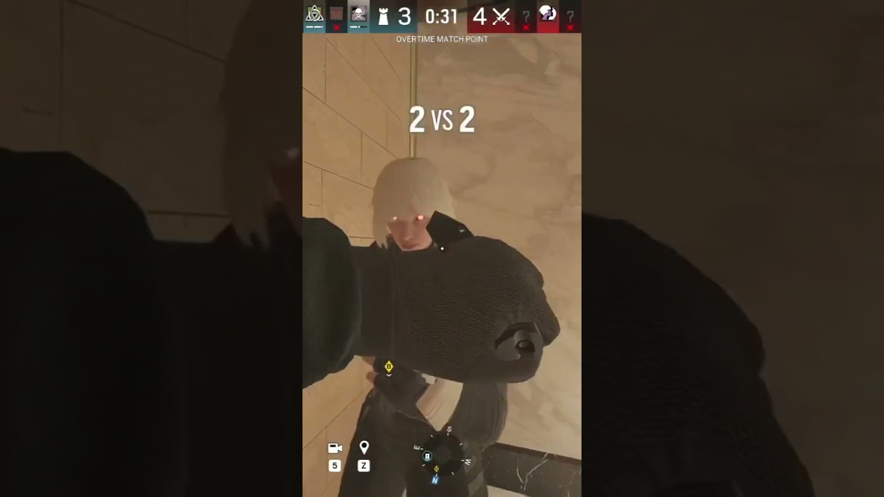 Iana tried to fool me&hellip; got knifed instead! 🔪😂 | R6 Clutch #shorts #r6