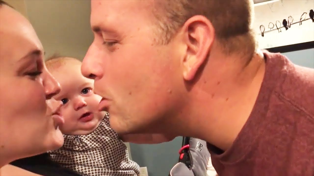 Cutest Baby Get Jealous With Daddy - Funny Baby Video