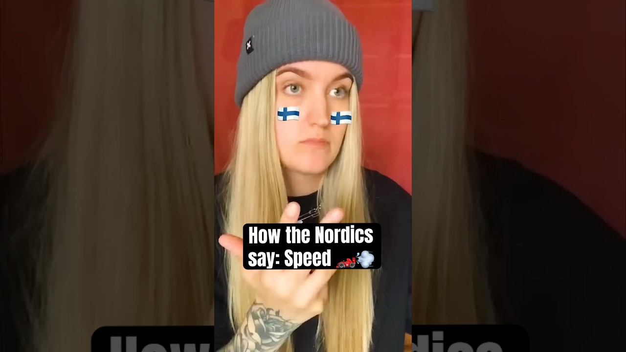 How the Nordic countries say Speed 🇩🇰🇸🇪🇳🇴🇮🇸🇫🇮