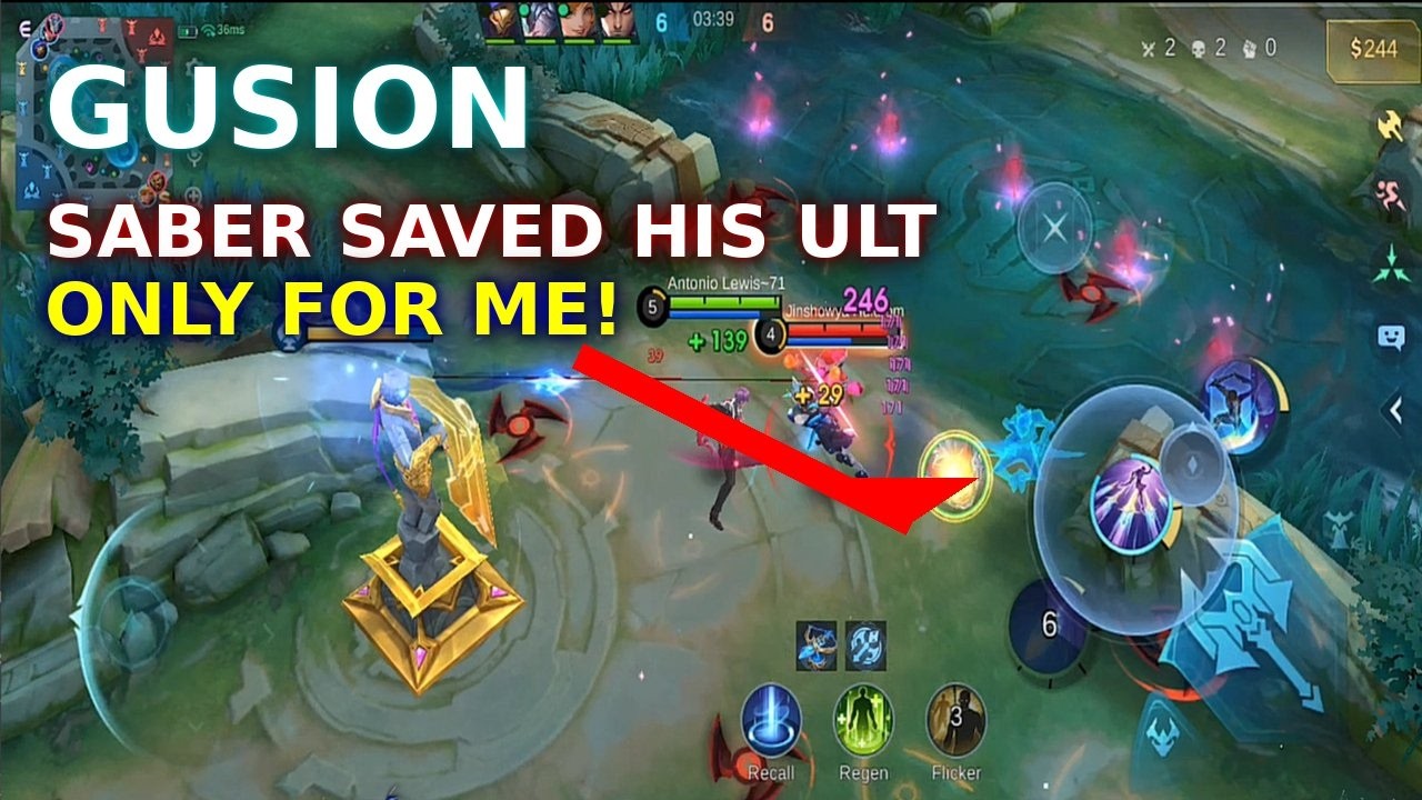 Gusion MLBB Gameplay 🔥 Ranked / Classic / Freestyle | June Kh