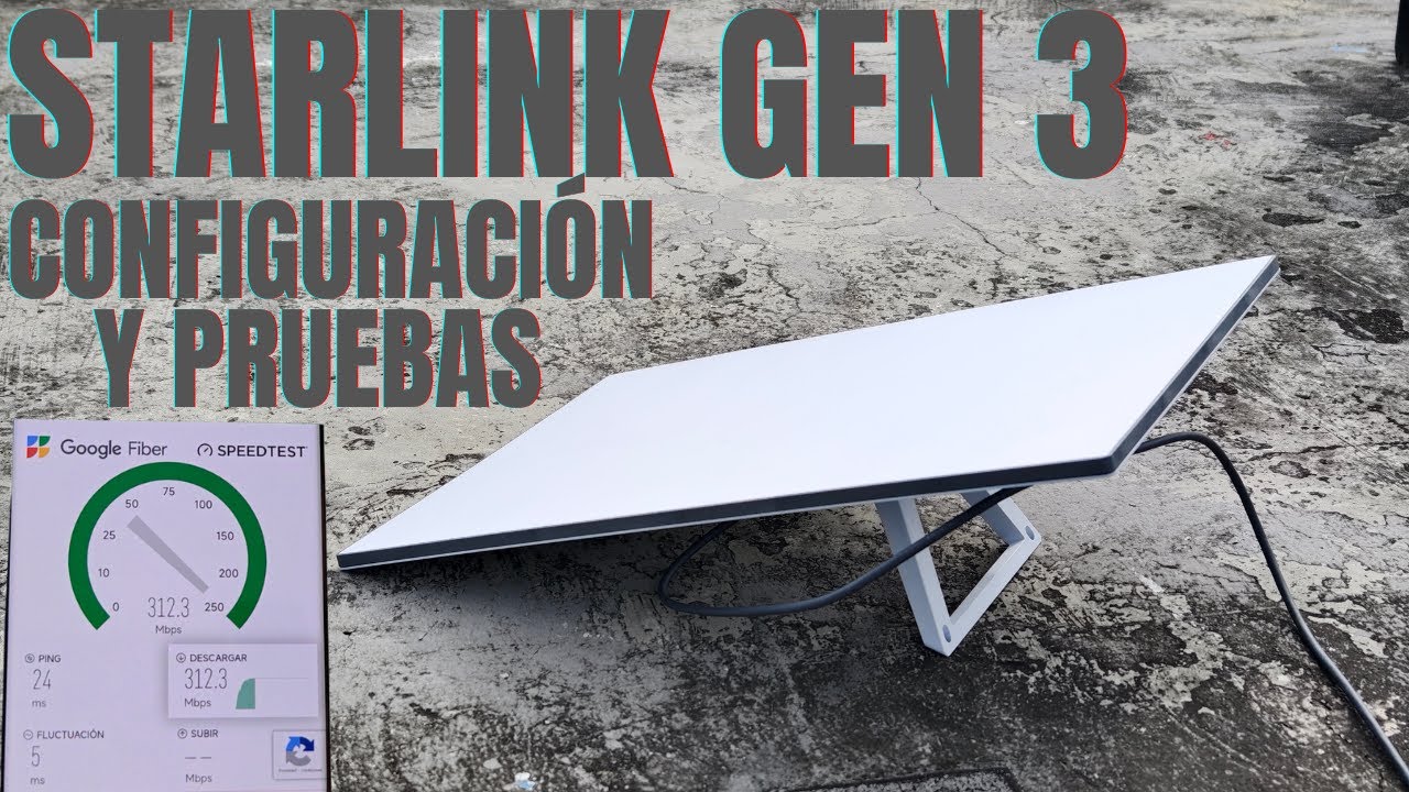 STARLINK GEN 3 CONFIGURACI&Oacute;N Y PRUEBAS &iquest;Mejor que la Gen 2?