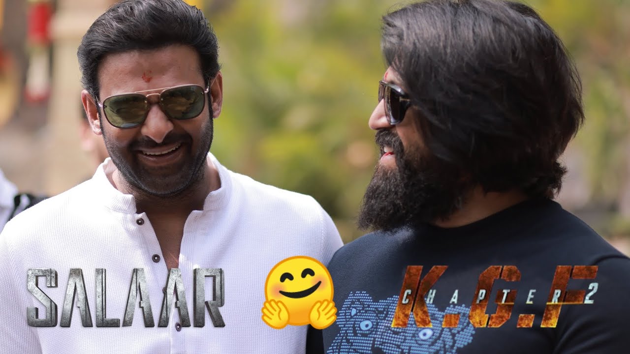 When Baahubali met Rocky bhai | Salaar |  Mahurut puja | Prabhas | Yash | what's app status.