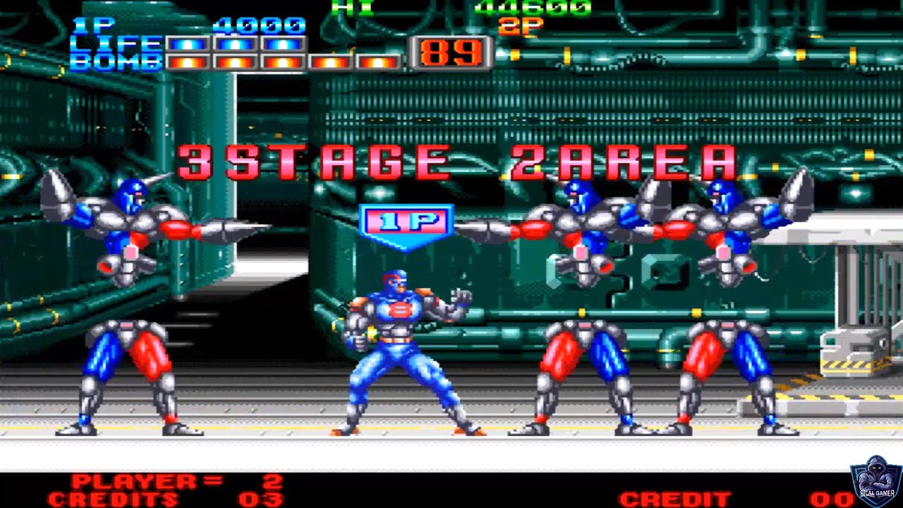 Eight Man Arcade Completed Gameplay (PC) (HD)