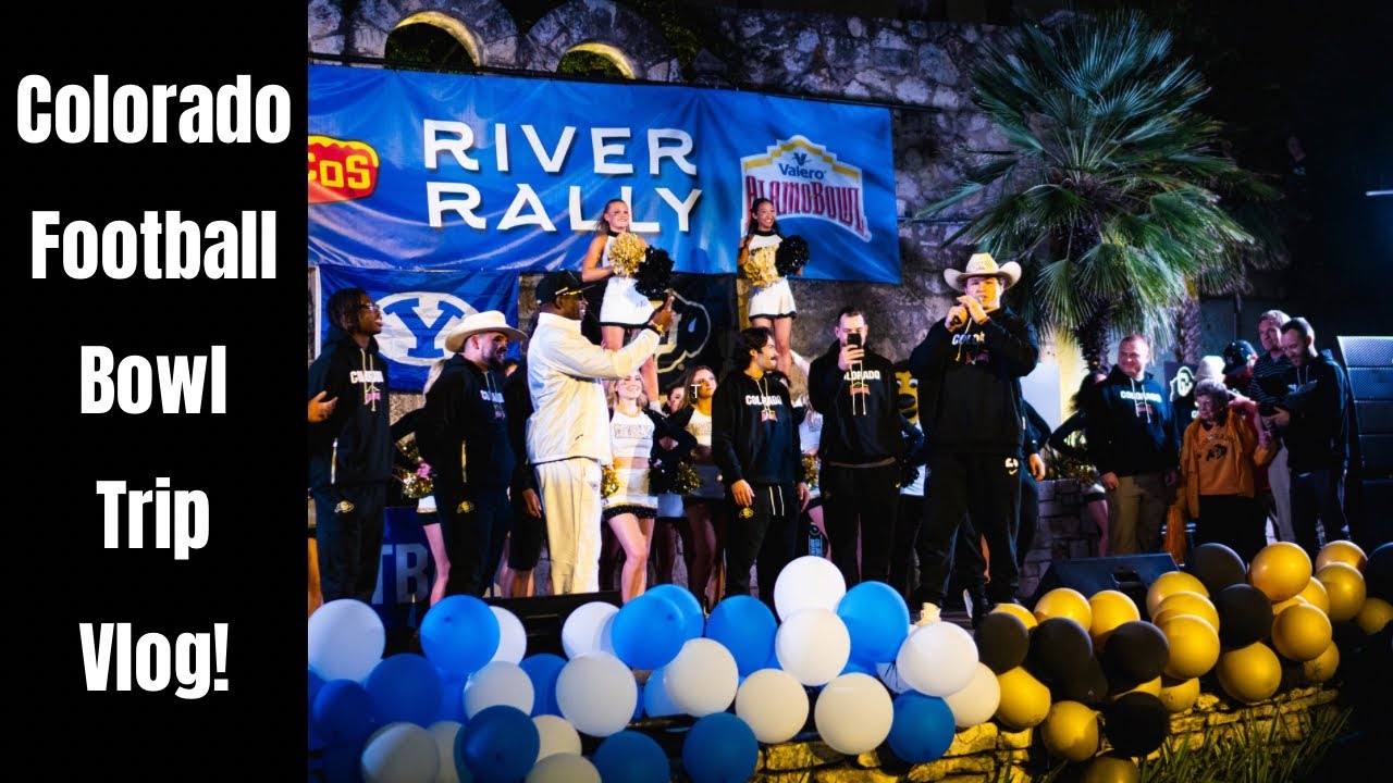 Colorado Football Team Final Game of 2024 in the Valero Alamo Bowl in Texas - Behind the Scenes!