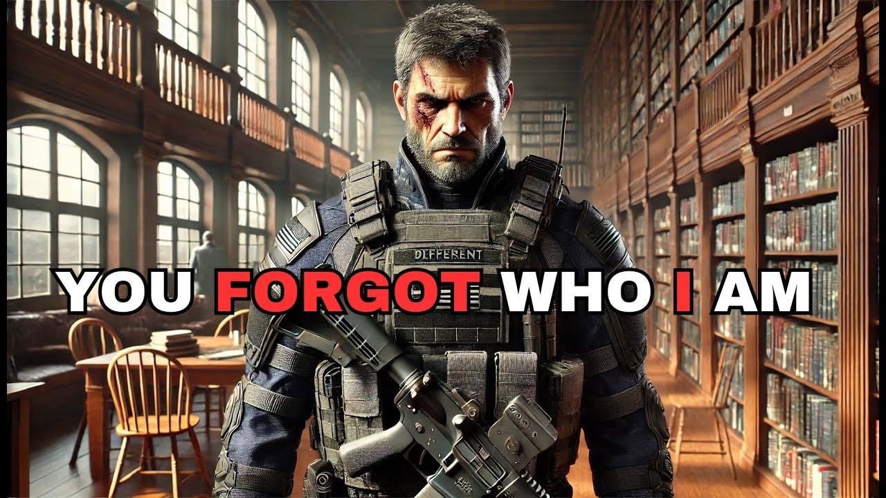 — Alien Guards Mocked the  librarian , Until They Learned His War Name