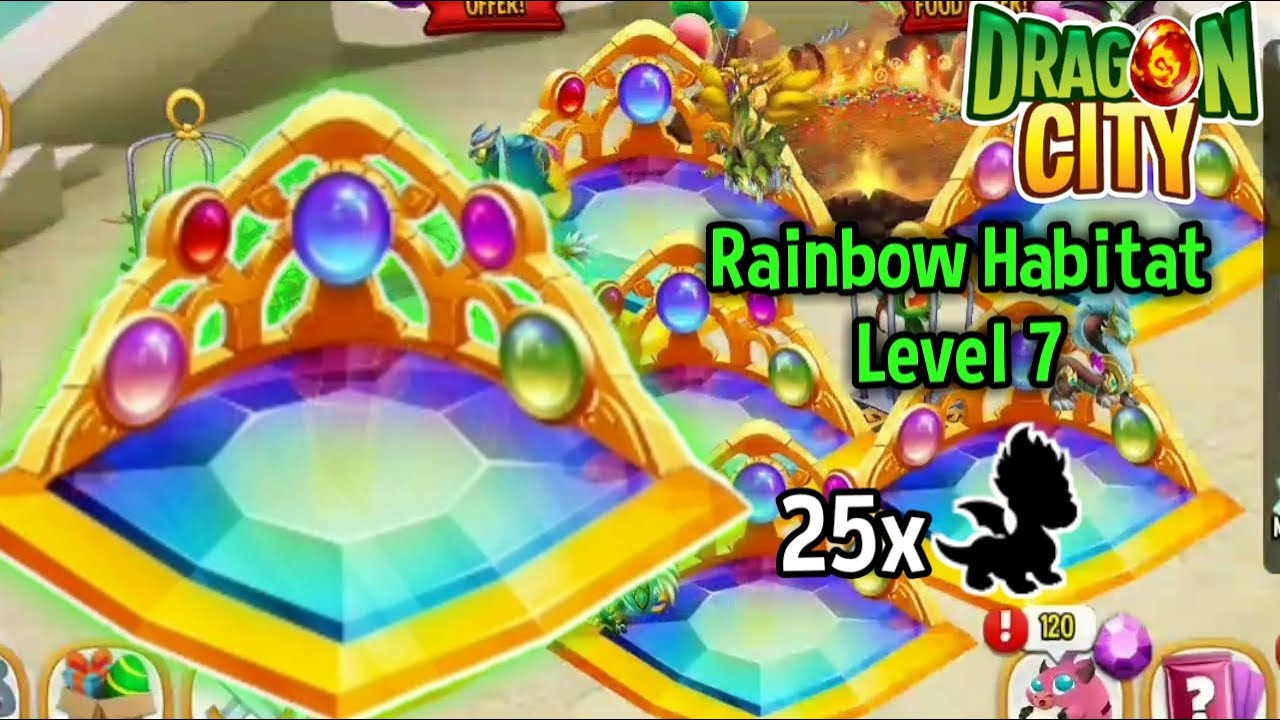 New Rainbow Habitat Level 7 [MAX] It's Very Beautiful !